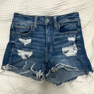 American Eagle High rise shortie 6